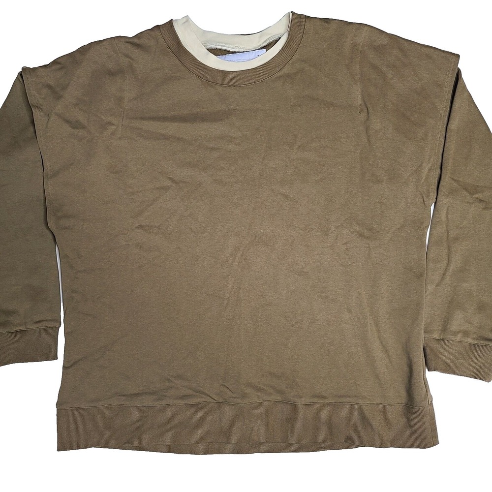 JACQ Crewneck Sweatshirt Brown‎ Size Large